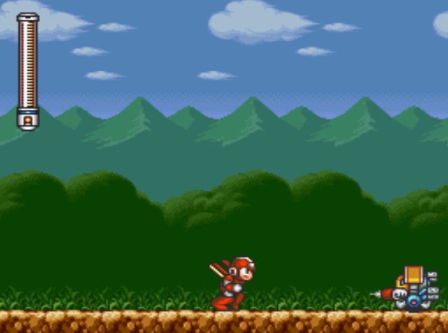 Mega Man 7 screenshot - Turbo Man